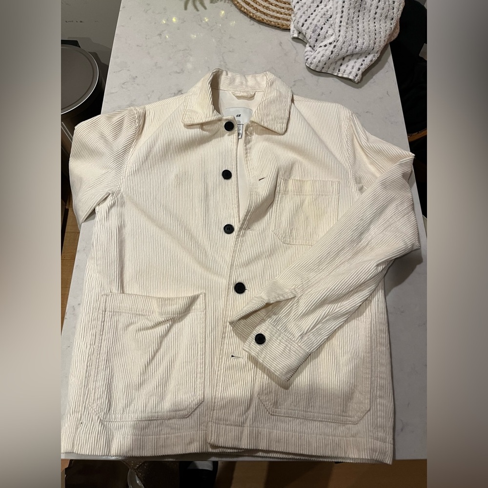 Cream corduroy Jacket